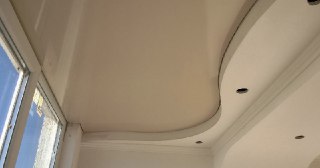 Натяжной потолок на балкон Набережные Челны, цена 6149 руб.