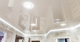 Натяжной ПВХ потолок Набережные Челны, цена от 2091 руб.